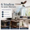 Ventilateur de Plafond 100cm avec Éclairage et Télécommande Voir les images du produit 6