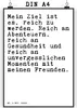 Mr. & Mrs. Panda Bild Mein Ziel ist es,... DIN A4 - Weiß - Produktbild-Vorschau 1