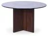 Couchtisch Rund Ø80cm Sicherheitsglas Schwarz und Produktbild-Vorschau 4