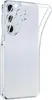A clear phone case shown from a side angle. Produktbild-Vorschau
