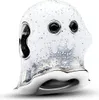 A close-up studio shot of a Pandora charm shaped like a ghost. Produktbild-Vorschau