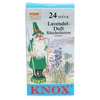 KNOX - Sada 3 vonných kužeľov veľkosti M - levanduľa Náhľad obrázku produktu 1