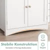 COSTWAY Szafka pod umywalkę, wolnostojąca szafka łazienkowa Podgląd zdjęcia produktu 6