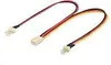 goobay Internes PC Stromkabel 2 x 3 Pin Stecker auf 3 Pin Podgląd zdjęcia produktu 2