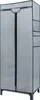 Intirilife Faltschrank 68 x 45 x 175 cm in GRAU - Mit Produktbild-Vorschau 1