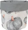 Clayre & Eef Brotkorf, diameter 15x16 cm, grijs, katoen, Productafbeelding-voorbeeld 1