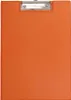 MAUL Schreibmappe A4 Hochformat Karton Folie orange Produktbild-Vorschau 1