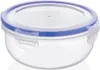 LS-LebenStil 3-fach Frischhaltedosen Clip & Lock Rund Set Produktbild-Vorschau 3