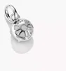 Pendentif charm en argent avec pierre de naissance du mois Voir les images du produit 2