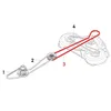 203,2 / 208,2 CM Keilriemen Husqvarna Rider R 15 316 318 Produktbild-Vorschau 2