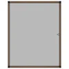 vidaXL Síť proti hmyzu do oken hnědá 100x120 cm Náhled obrázku produktu 3