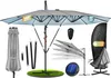 KESSER® Sonnenschirm Doppelsonnenschirm 4,6m x 2,7m | Produktbild-Vorschau 1