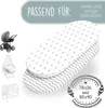 2er Set Spannbettlaken für Baby aus Baumwolle  80x40 cm Produktbild-Vorschau 2
