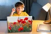 MuchoWow® Laptop Aufkleber Sticker Cover Mohn - Blumen - Produktbild-Vorschau 3