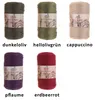 250g Strickgarn Macrame Ideo Unifarben Makramee Häkelgarn Produktbild-Vorschau 4