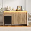 Merax Kommode, Sideboard mit 3 Schubladen und 2 Türen, Produktbild-Vorschau 2