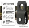 Mucola Umlenkrolle 4 Tonnen Seilwinde Seilzug Stahl Produktbild-Vorschau 2