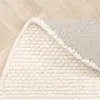 Volero - Tapis en laine rond - Feline Blanc - Ø 120 cm Voir les images du produit 3