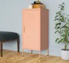Armoire de rangement Rose 42,5x35x101,5 cm Acier Voir les images du produit 2