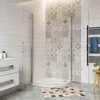 90X90X195cm Doppelseitig NANO Glas Viertelkreis Runddusche Produktbild-Vorschau 4