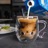 Intirilife termo sklo s dvojitou stěnou a designem kočky v Náhled obrázku produktu 6