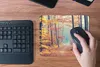 MuchoWow® Mauspad Mousepad Wald - Herbst - Laub 23x19 cm - Produktbild-Vorschau 4