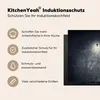 KitchenYeah© Herdabdeckplatte Beton - Leicht - Schwarz , Produktbild-Vorschau 5