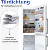 Türdichtung 2 m PVC-Dichtung Abdichtung weiß für Produktbild-Vorschau 2