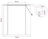 Store vidaXL marron 130 x 160 cm en bambou Voir les images du produit 8