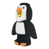 A plush toy of a penguin with a LEGO character's face visible. Náhled obrázku produktu