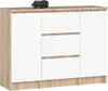 Cassettiera combinata JUNIPER - rovere sonoma / bianco Anteprima dell’immagine prodotto 1