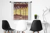 MuchoWow® Wandteppich Wandbehang Hawaii - Jahrgang - Palme Produktbild-Vorschau 3