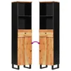 "im Angebot" Badschrank 38x33x160 cm Massivholz Akazie - Produktbild-Vorschau 7