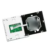The back of a digital thermostat is shown, with its internal circuit board and wiring visible. Podgląd zdjęcia produktu