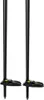 A pair of black ski poles with yellow accents on a white background. Produktbild-Vorschau