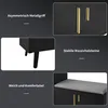 Collage of product features for a shoe cabinet with a bench. Anteprima dell’immagine prodotto
