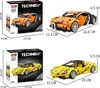 Mattoncini da costruzione EC-Technic Auto da corsa con Anteprima dell’immagine prodotto 5