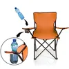 BigDean Faltstuhl ORANGE Campingstuhl Anglerstuhl mit Produktbild-Vorschau 3