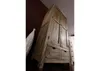MASSIVMOEBEL24 Schrank Sheesham 96x60x200  grau geölt Produktbild-Vorschau 2