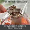Creano Teekanne aus Glas 0,8l, 3-Teilige Glasteekanne mit Produktbild-Vorschau 4