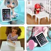 Puppenhaus Mini Laptop Set, Mini Metall Laptop Tablet Produktbild-Vorschau 4