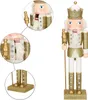 SPRINGOS Nussknacker Figur aus Holz Soldat Höhe: 38 cm mit Produktbild-Vorschau 9