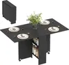HOMCOM Table pliante de cuisine salle à manger amovible sur Voir les images du produit 11