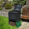 Kondela Záhradný kompostér Bobs 300 l - čierna / zelená Náhľad obrázku produktu 2