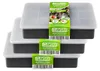 CLENTAX Eiswürfelform Silikon mit Deckel 3er Pack - Produktbild-Vorschau 1
