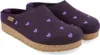 Haflinger Damen Pantoffel Schurwolle Herz Stickerei Grizzly Produktbild-Vorschau 5