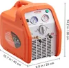 A VEVOR refrigerant recovery machine, shown from a slightly elevated front angle, with dimensions indicated on the side. Náhľad obrázku produktu