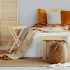 Tavolino relaxdays pieghevole in legno di bambù Anteprima dell’immagine prodotto 6