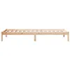 Massivholzbett Extra Lang ohne Matratze 80x220 Kiefernholz Produktbild-Vorschau 5