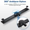 SONNI 60 cm podlahový odtok s plochými sprchovými žľabmi, Náhľad obrázku produktu 7